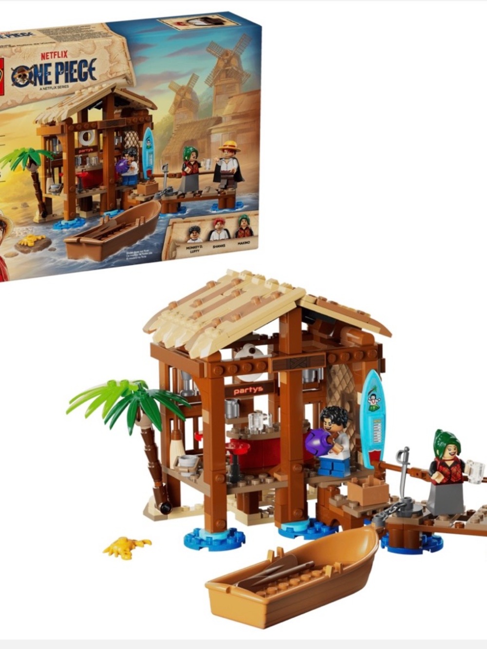 🎁 LEGO One Piece Windmill Village Hut Set  75636 NEW